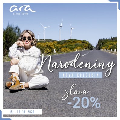 Oslávte s nami narodeniny so zľavami až 20%